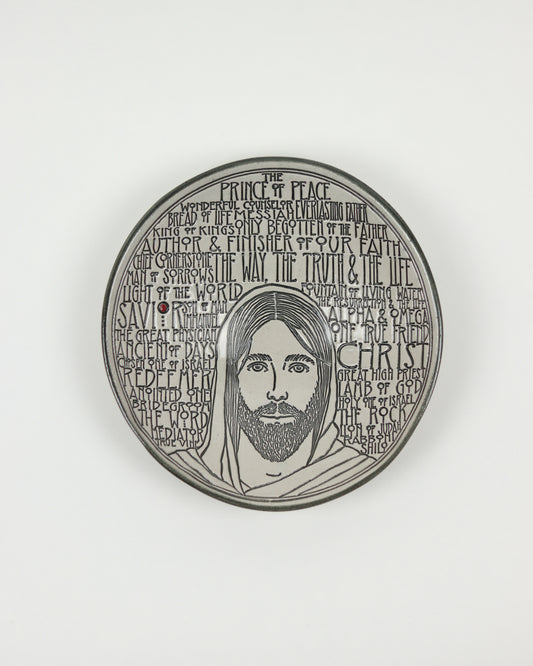 Prince of Peace Carved Bowl