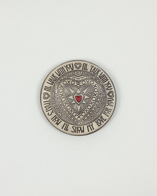I'll Walk With You Mini Plate