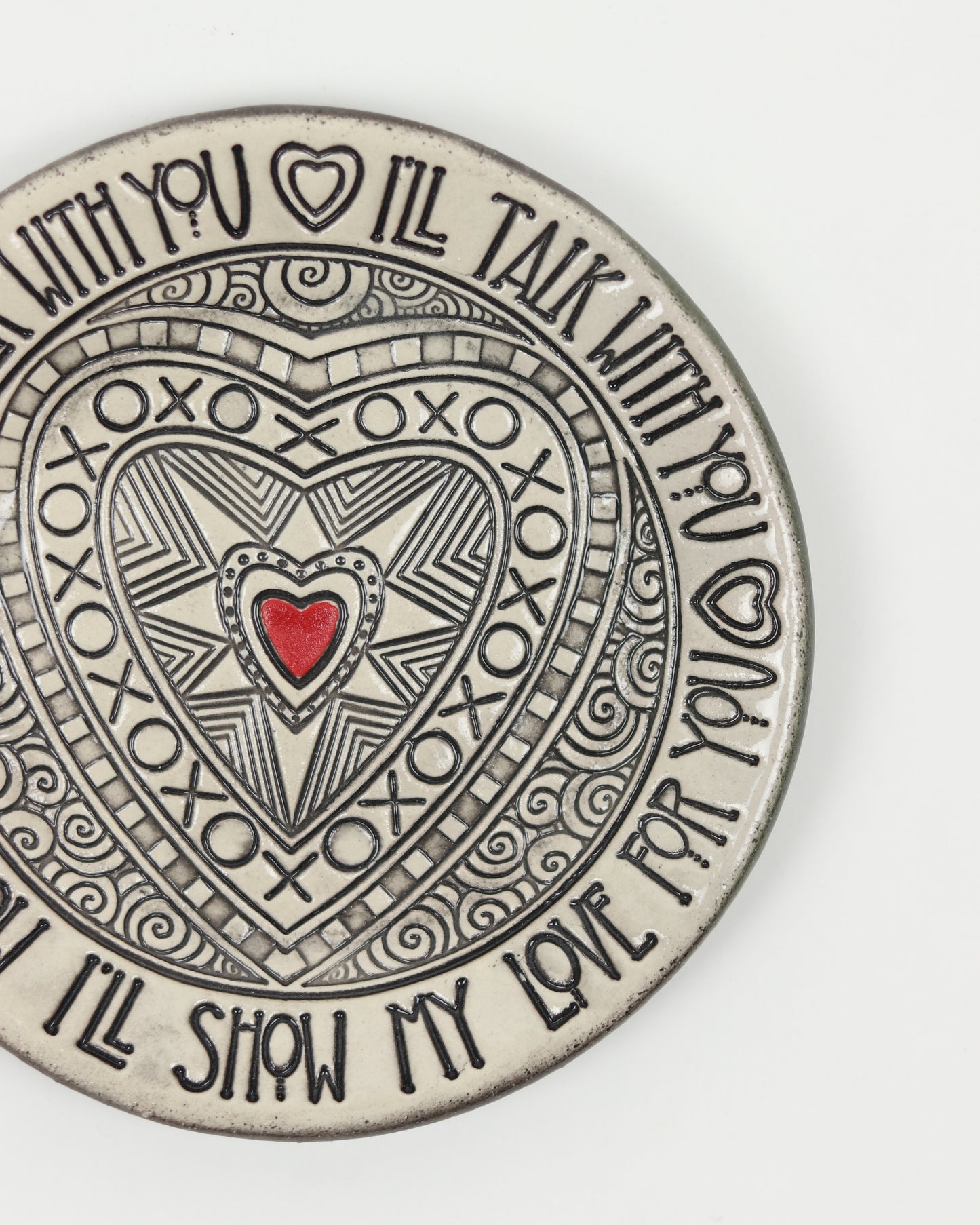 I'll Walk With You Mini Plate