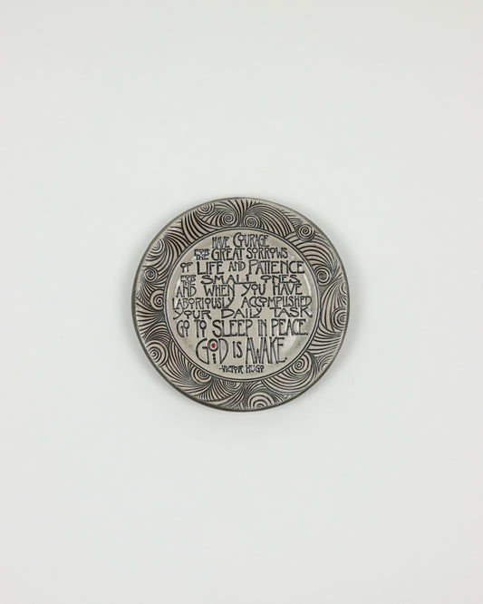 Have Courage Mini Plate