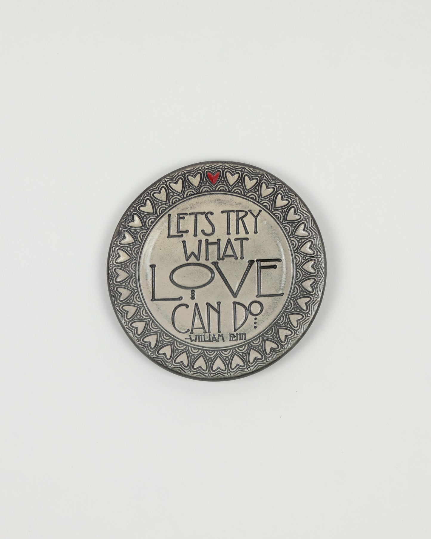 Let's Try What Love Can Do Mini Plate