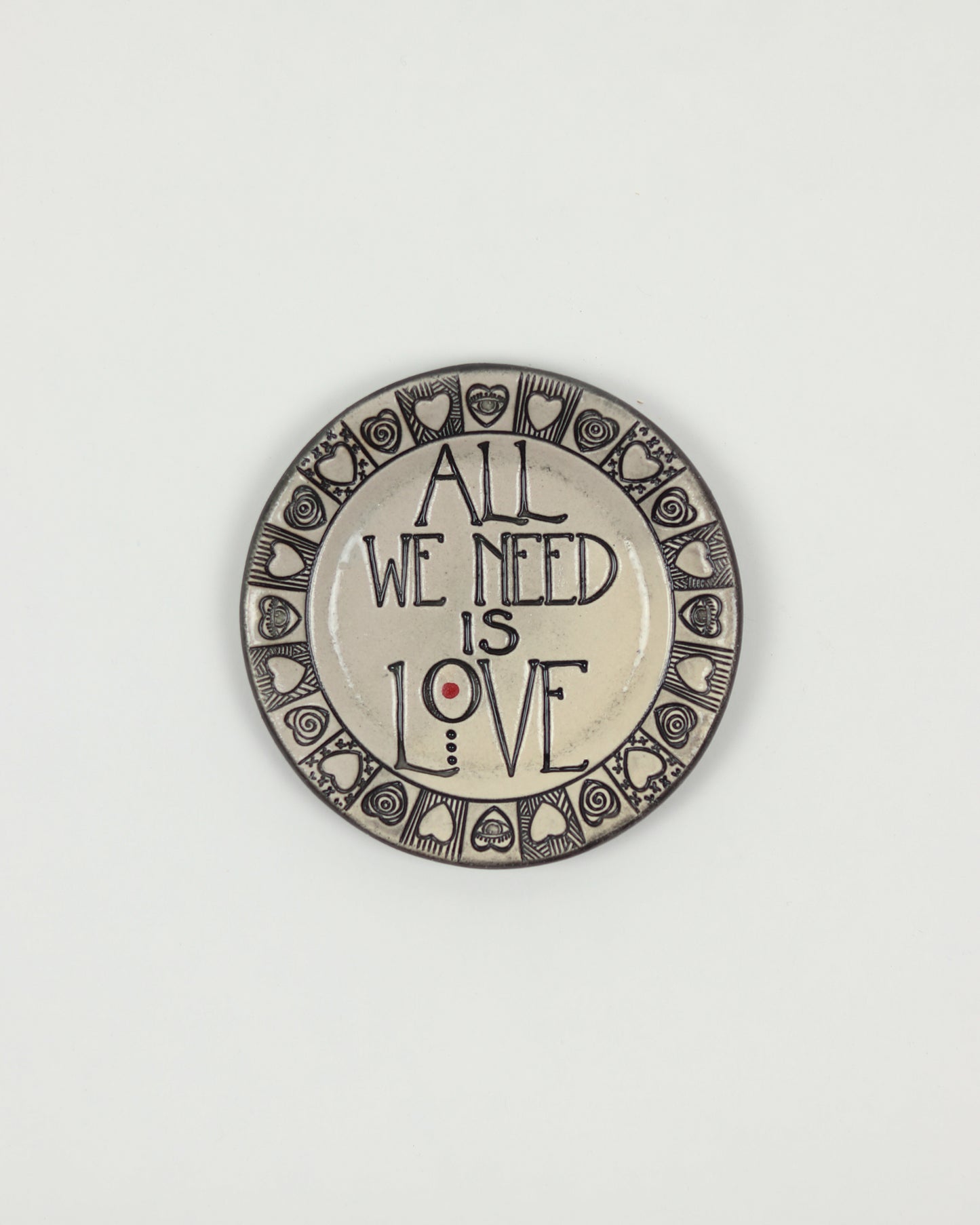 All We Need is Love Mini Plate