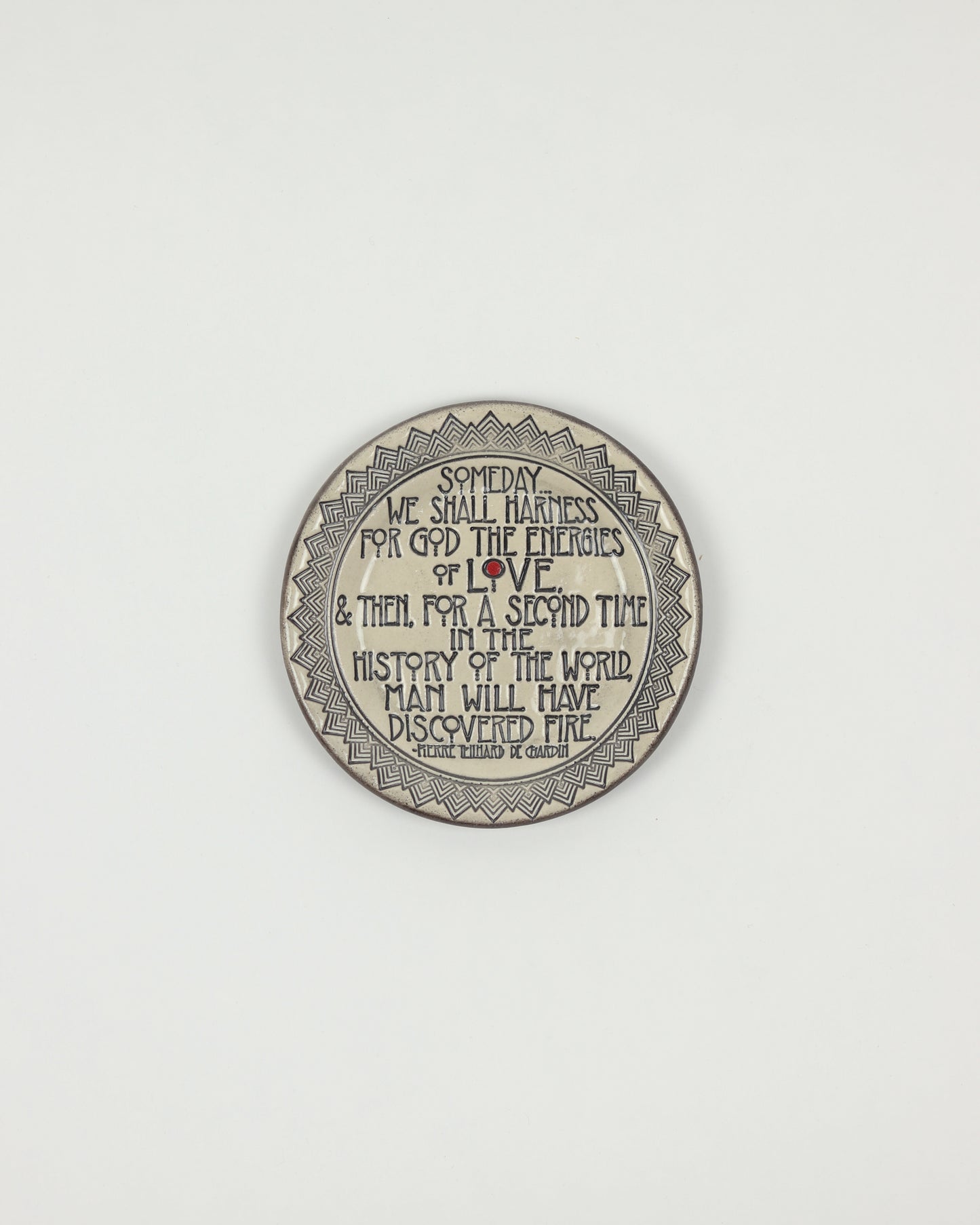 Someday We Shall Harness Mini Plate