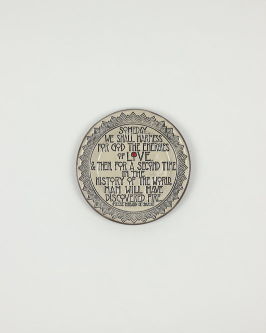 Someday We Shall Harness Mini Plate