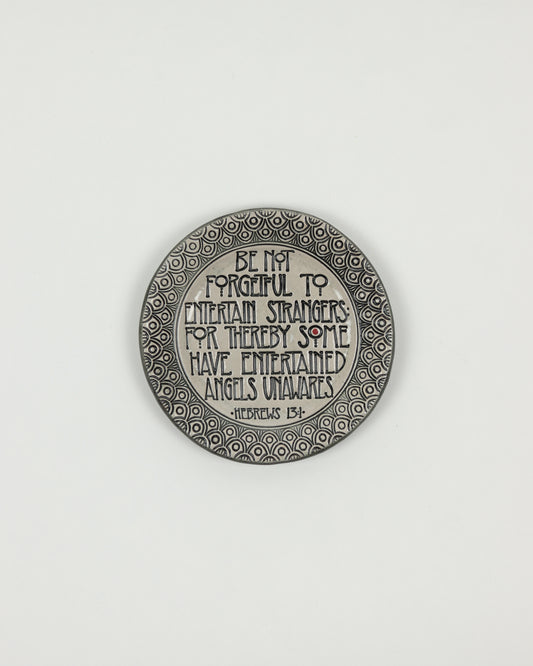 Hebrews 13:1 Mini Plate