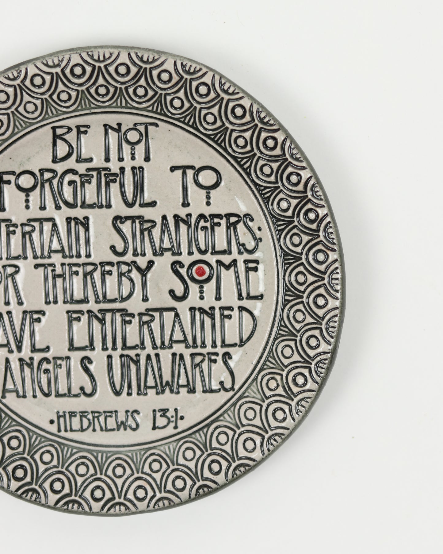Hebrews 13:1 Mini Plate