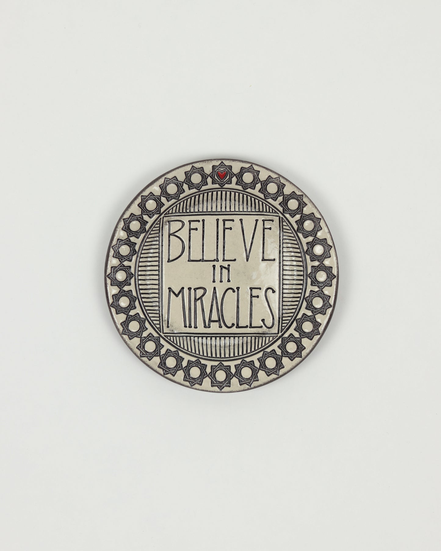 Believe In Miracles Mini Plate