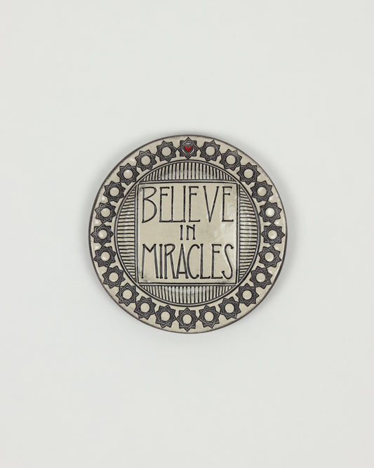 Believe In Miracles Mini Plate