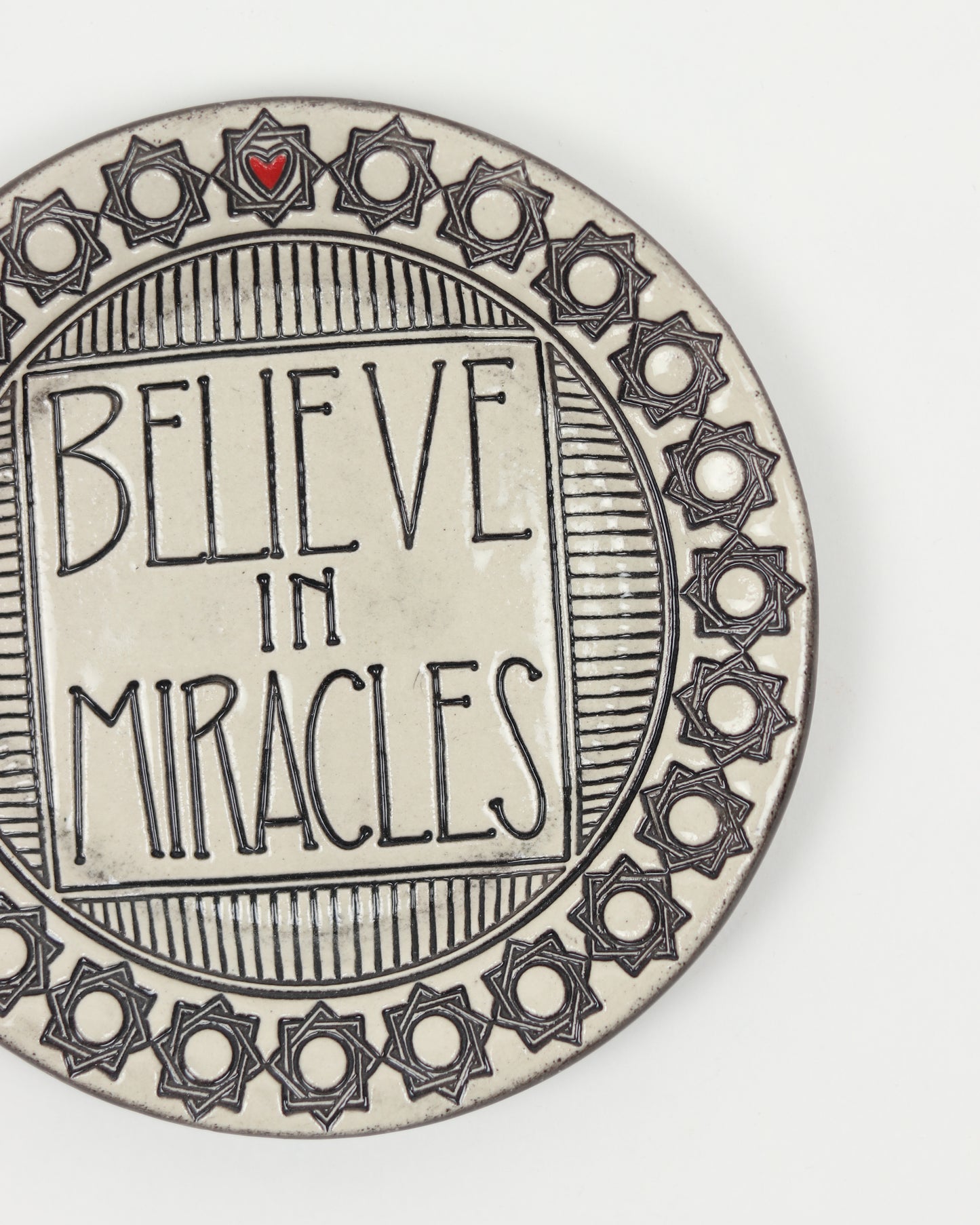 Believe In Miracles Mini Plate