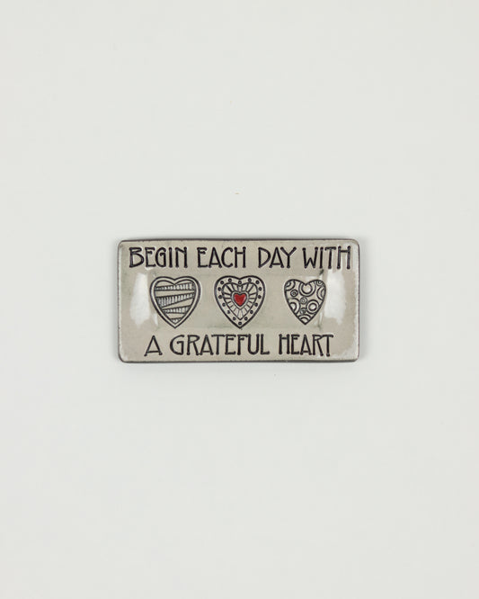 Grateful Heart Butter Dish