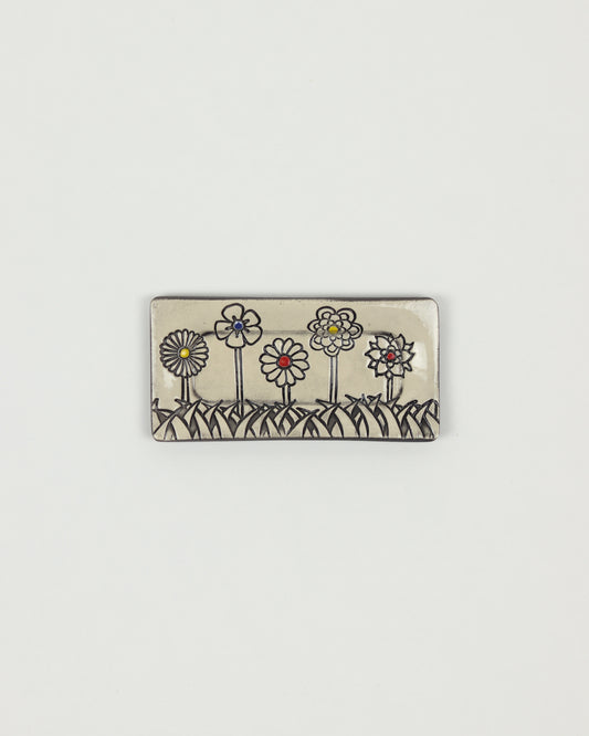Wildflower Butter Dish