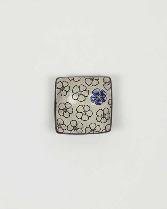 Forget Me Not Pin Dish