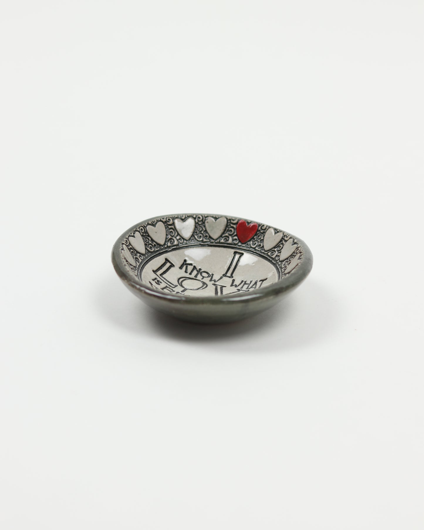 I Know What Love Is Because of You Mini Bowl