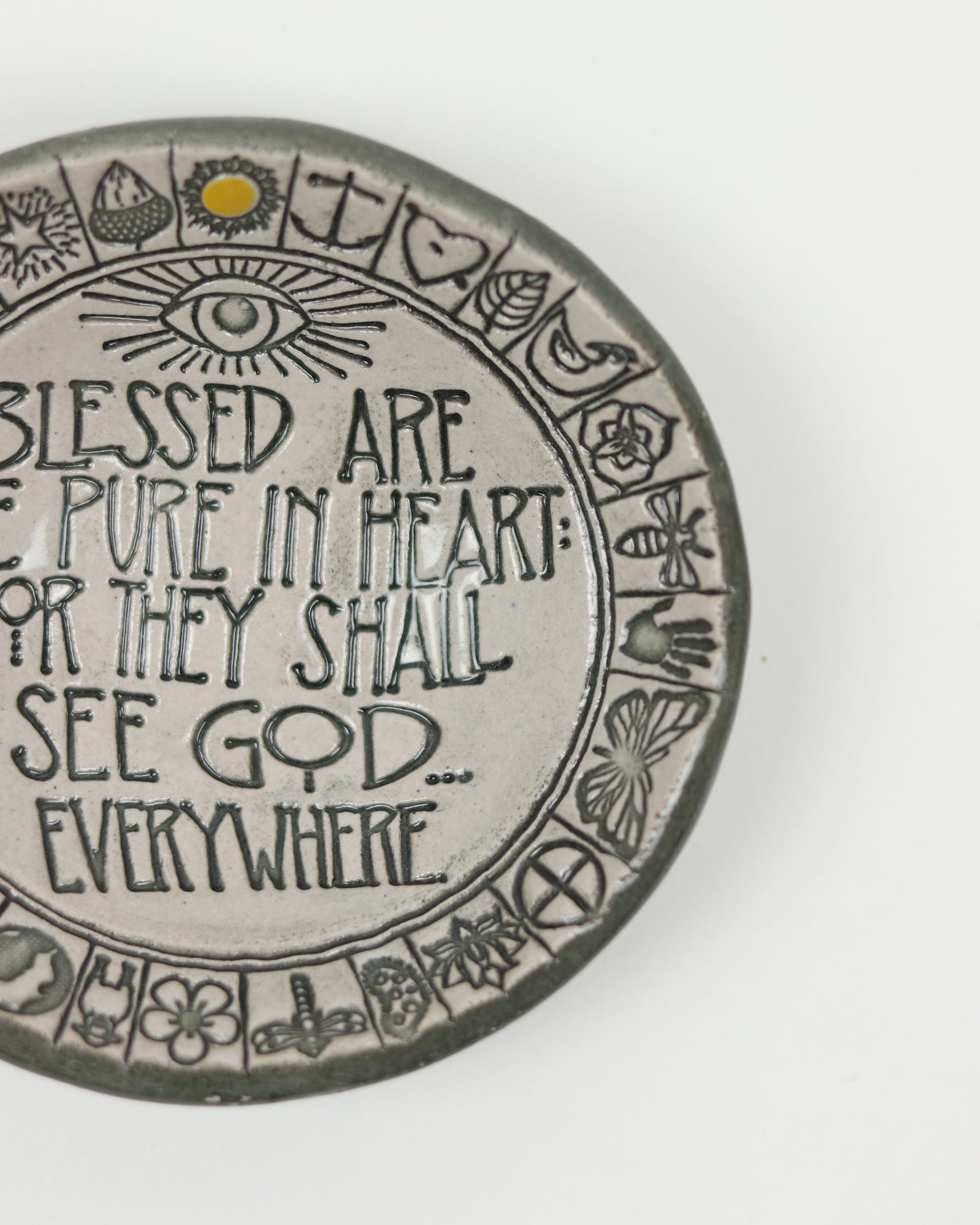 Blessed Are The Pure In Heart Mini Bowl