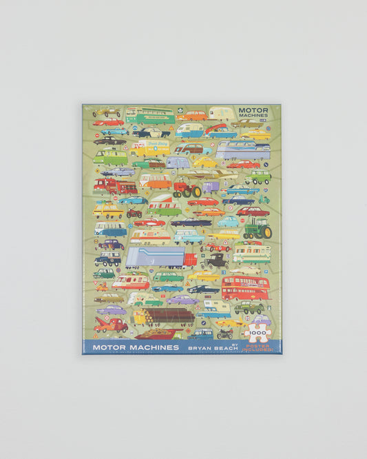 Motor Machines puzzle 1000