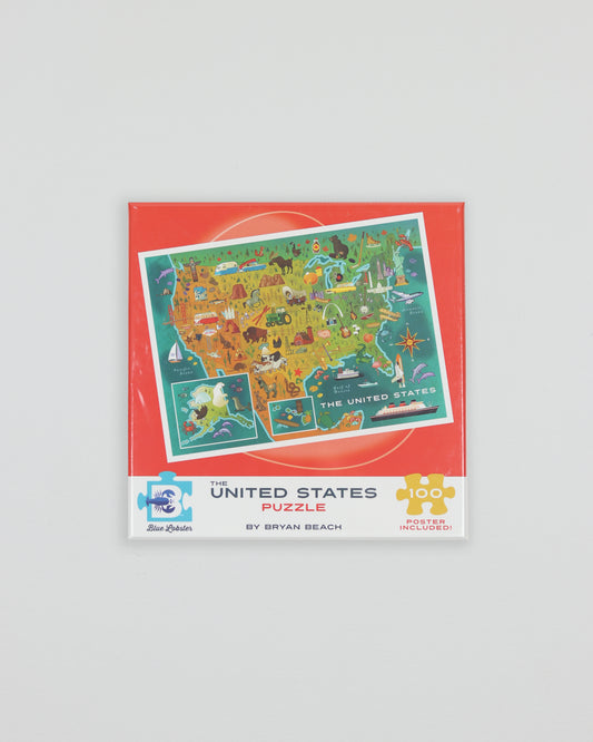 US Map puzzle 100