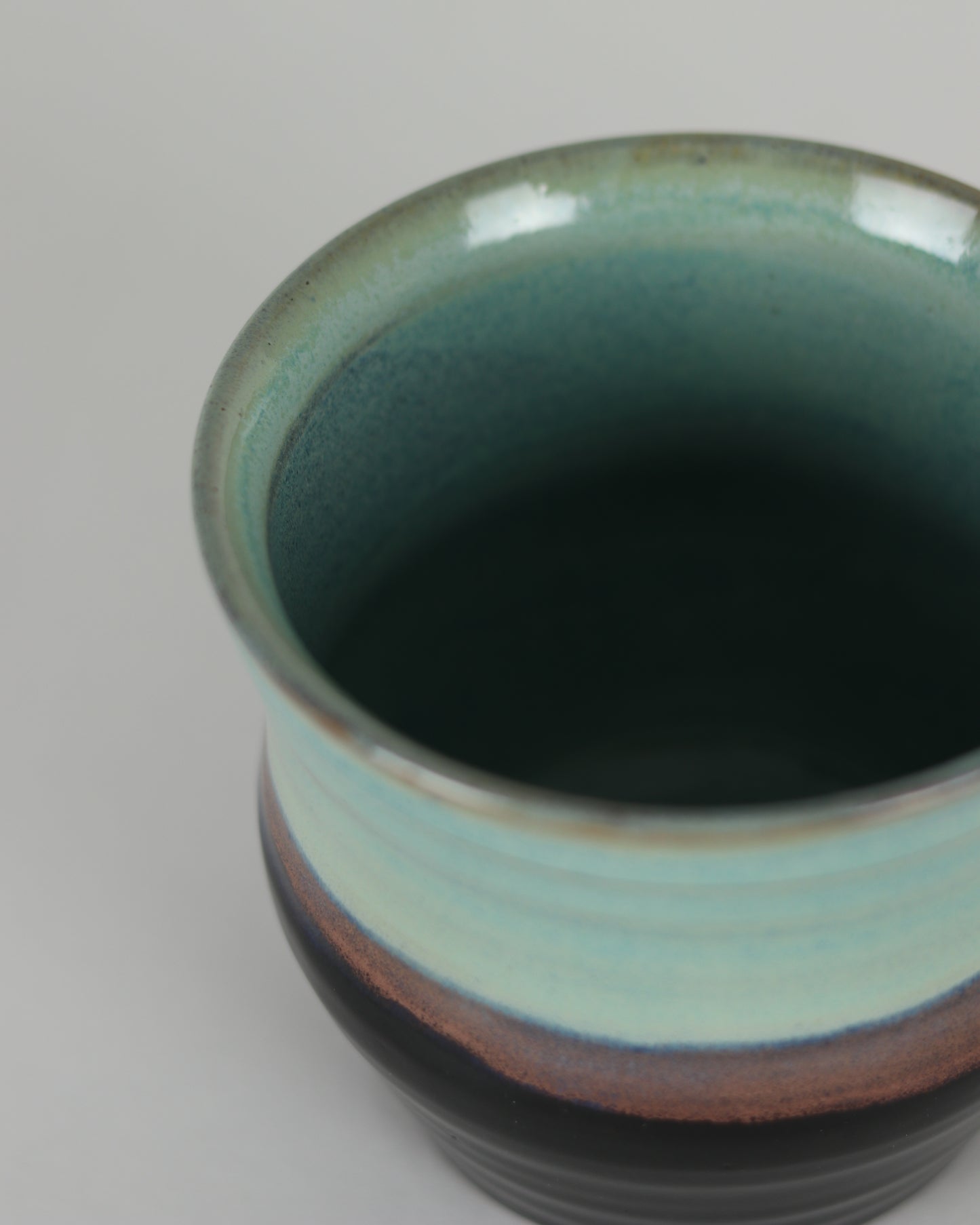 Sea Spray & Satin Black Mug