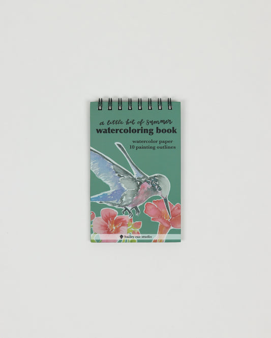 Mini Watercoloring Book