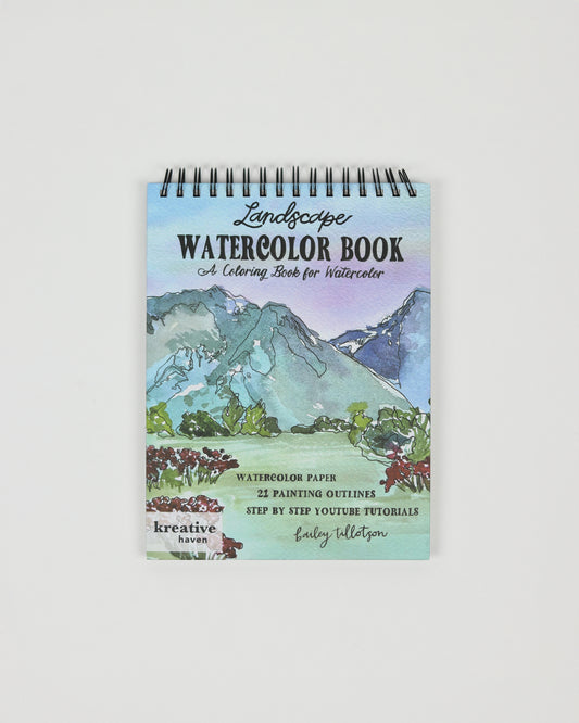 Landscape Watercolor Book