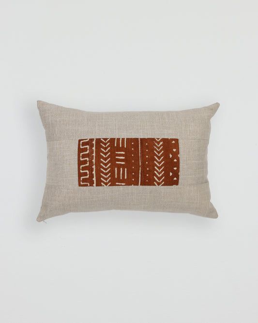 Vintage African Mudcloth Pillow 16