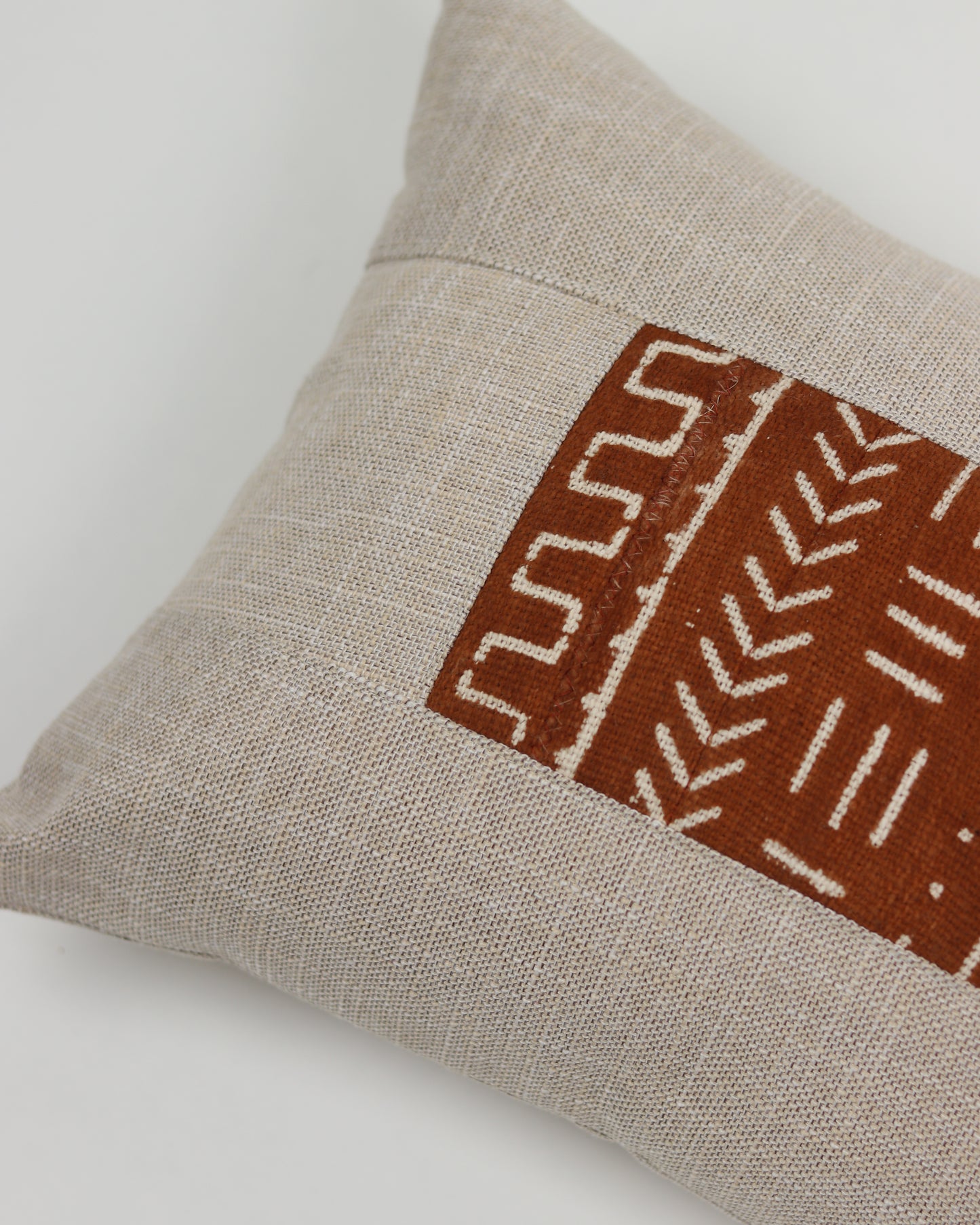 Vintage African Mudcloth Pillow 16
