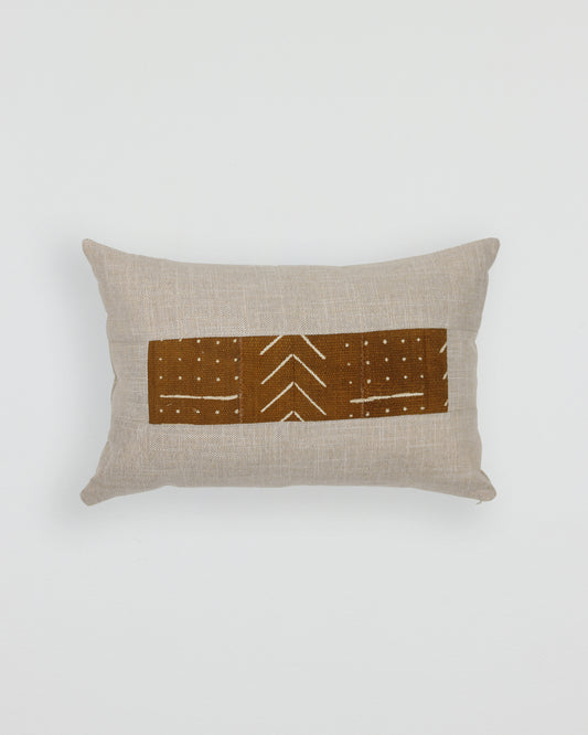Vintage African Mudcloth Pillow 17