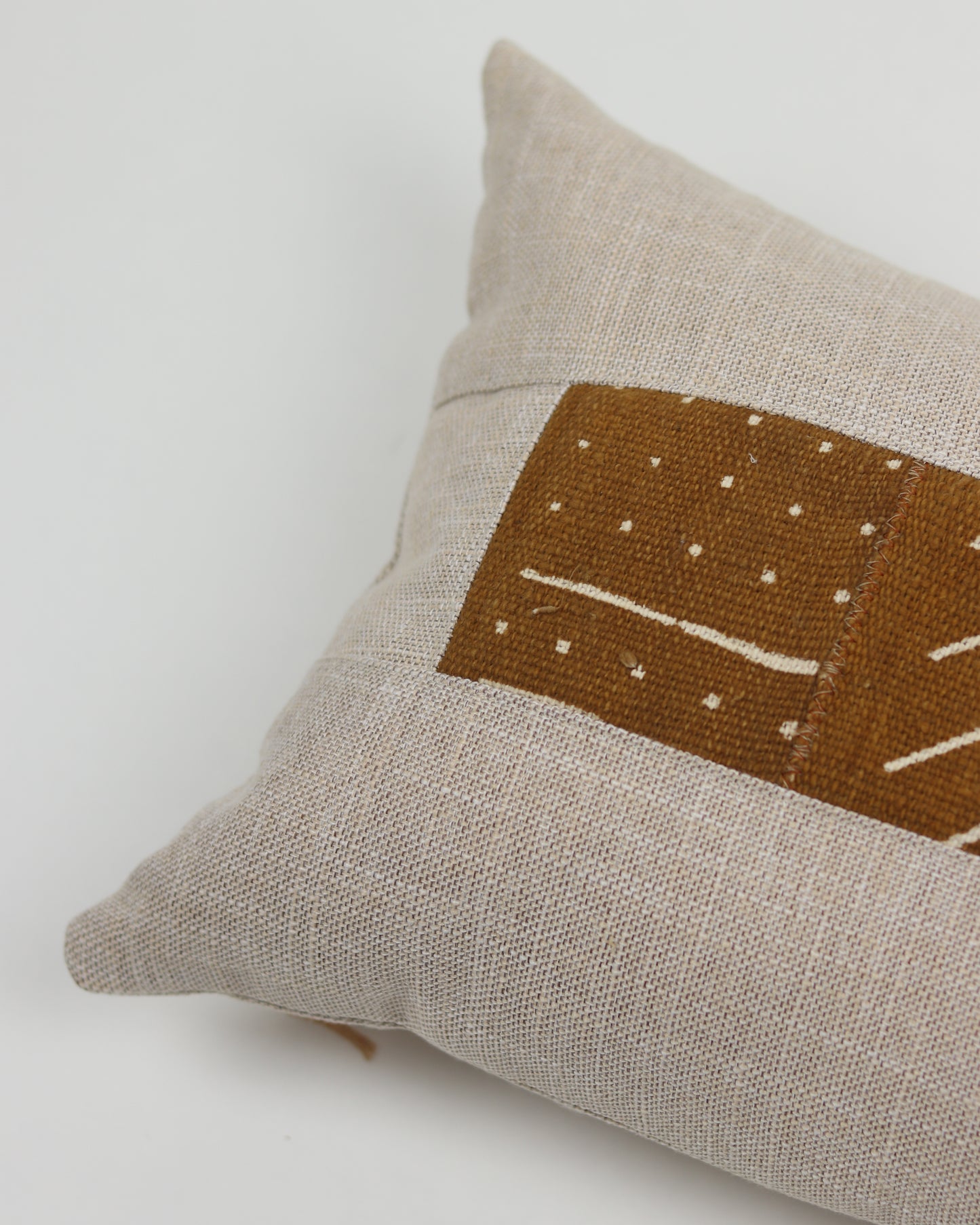 Vintage African Mudcloth Pillow 17