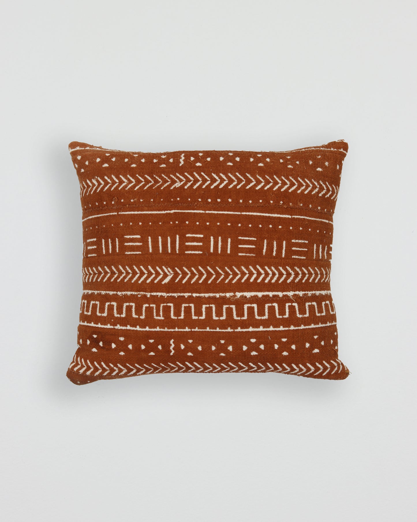 Vintage African Mudcloth Pillow 11