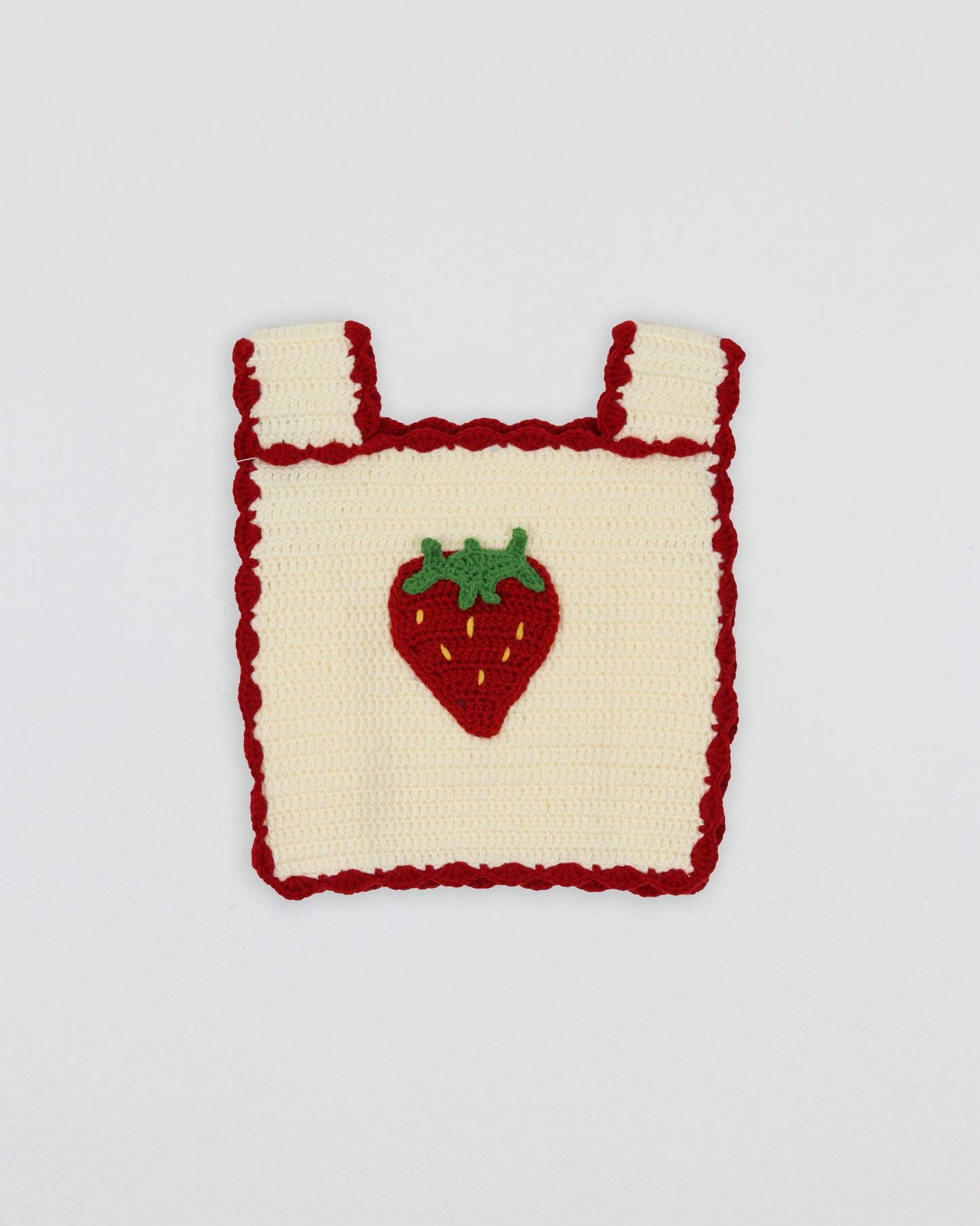 Crocheted Strawberry Vest