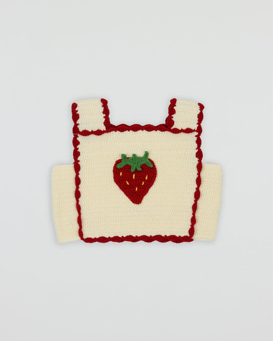Crocheted Strawberry Vest