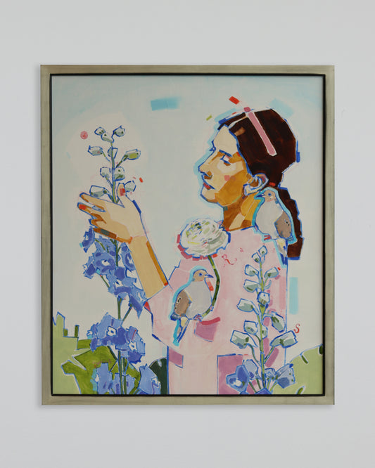 Ranunculus in My Pocket, Peace in My Ear, and a Dove in My Heart