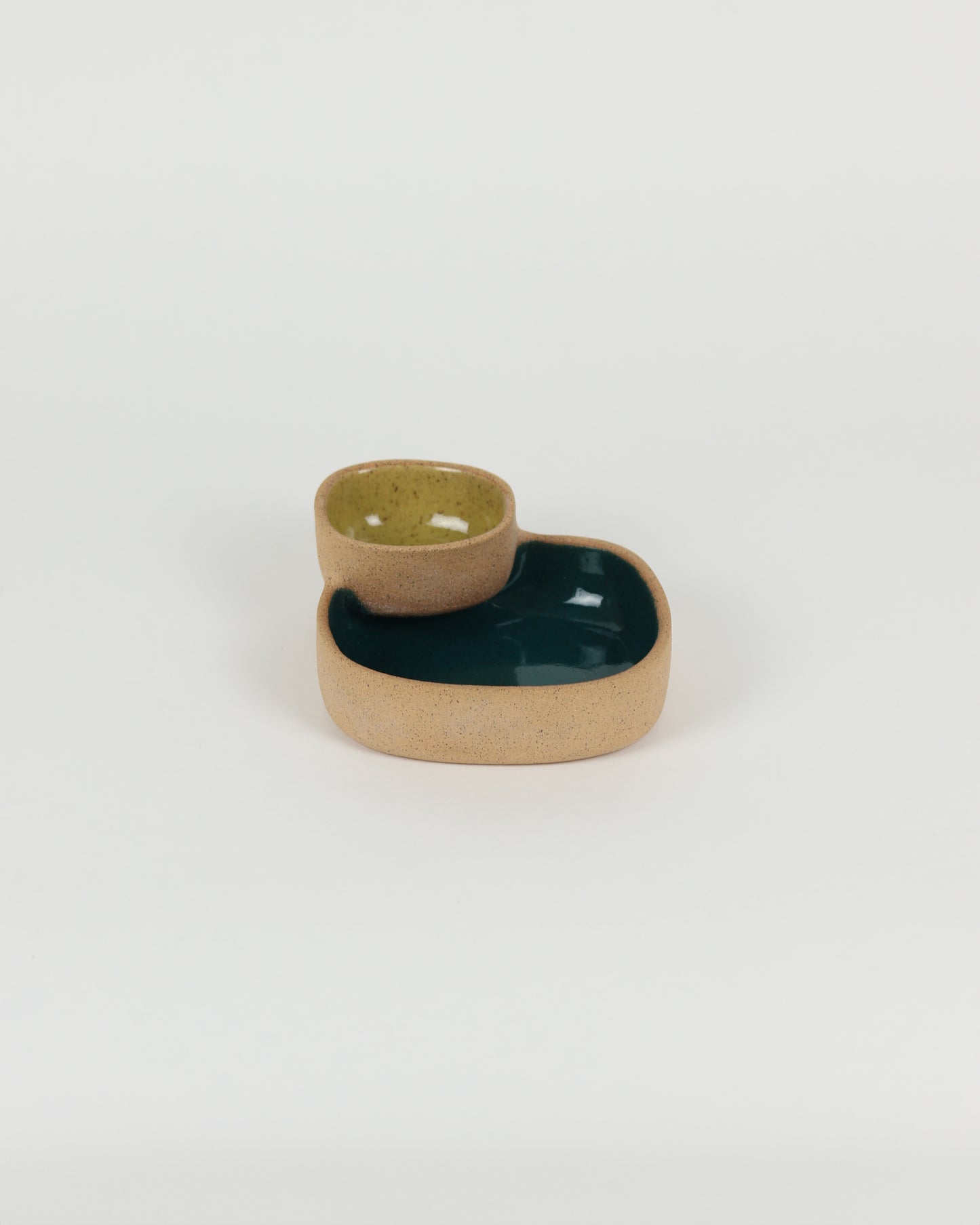 Chip 'N' Dip in Teal & Chartreuse