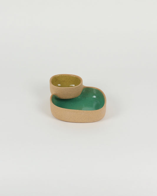 Chip 'N' Dip in Mint & Chartreuse
