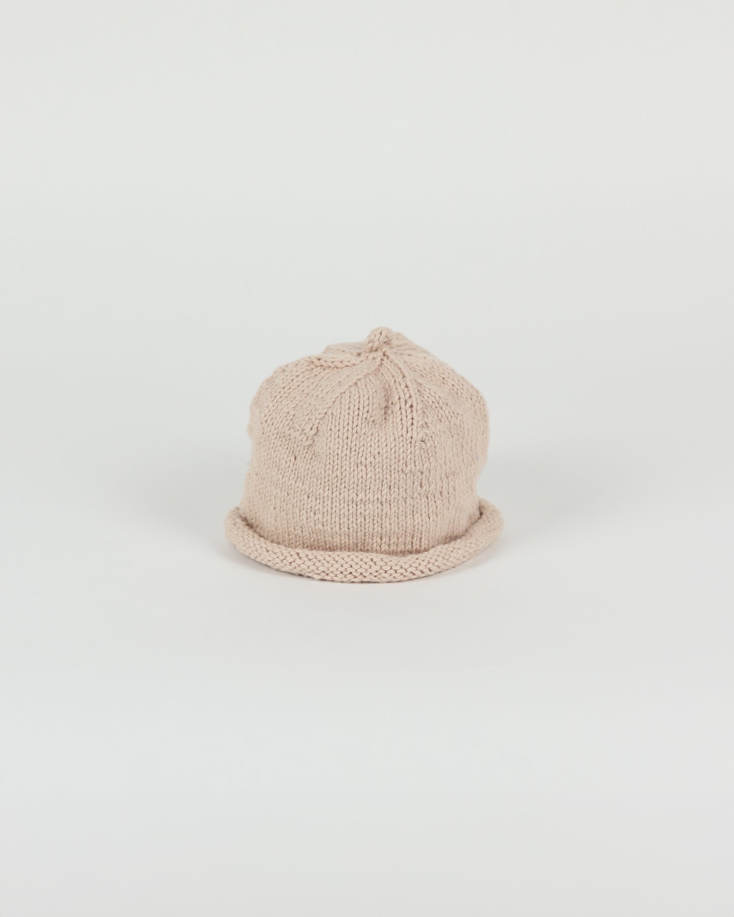 Beige Baby Hat