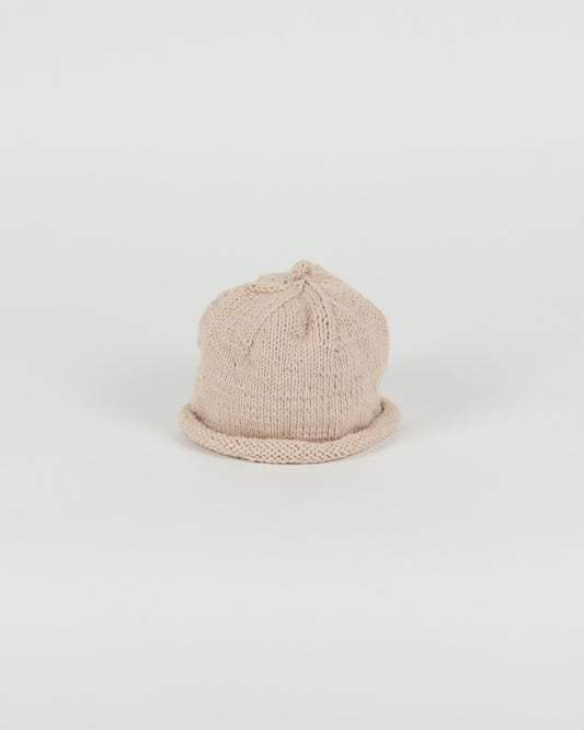 Beige Baby Hat
