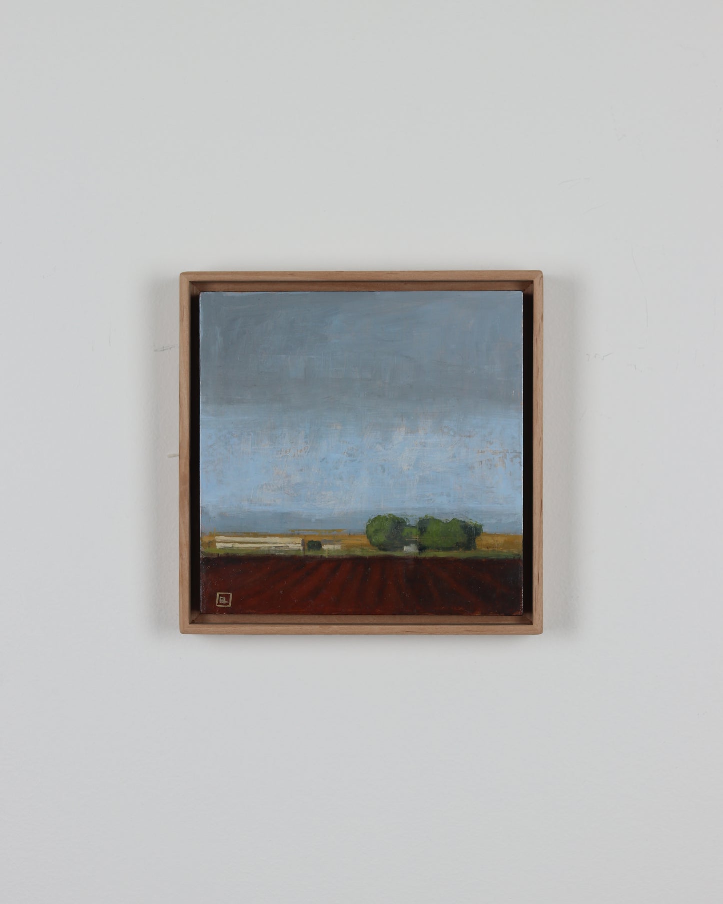 Field with Breaking Blue