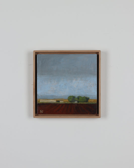 Field with Breaking Blue