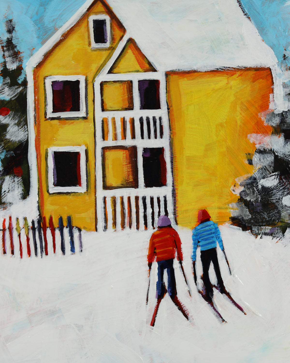 Cozy Yellow House