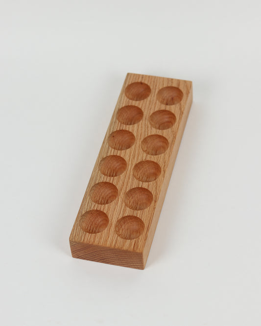 12 Egg Crate in Oak