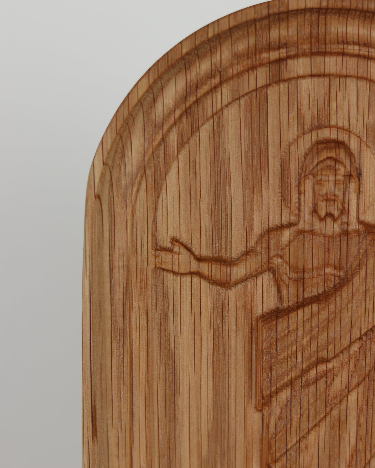 Large Christus in White Oak