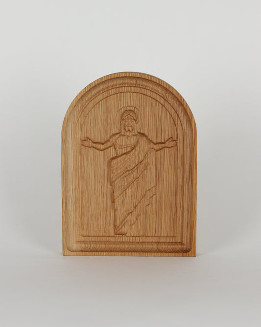 XLarge Christus in White Oak