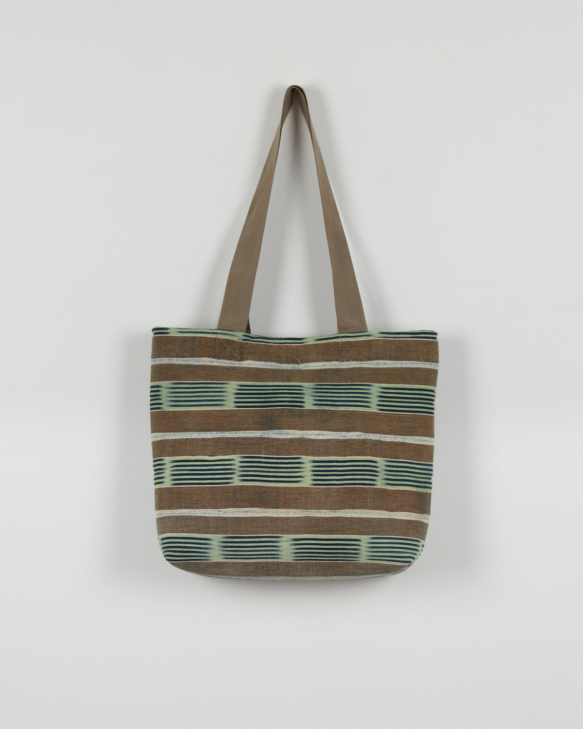 Green Vintage Kente Tote