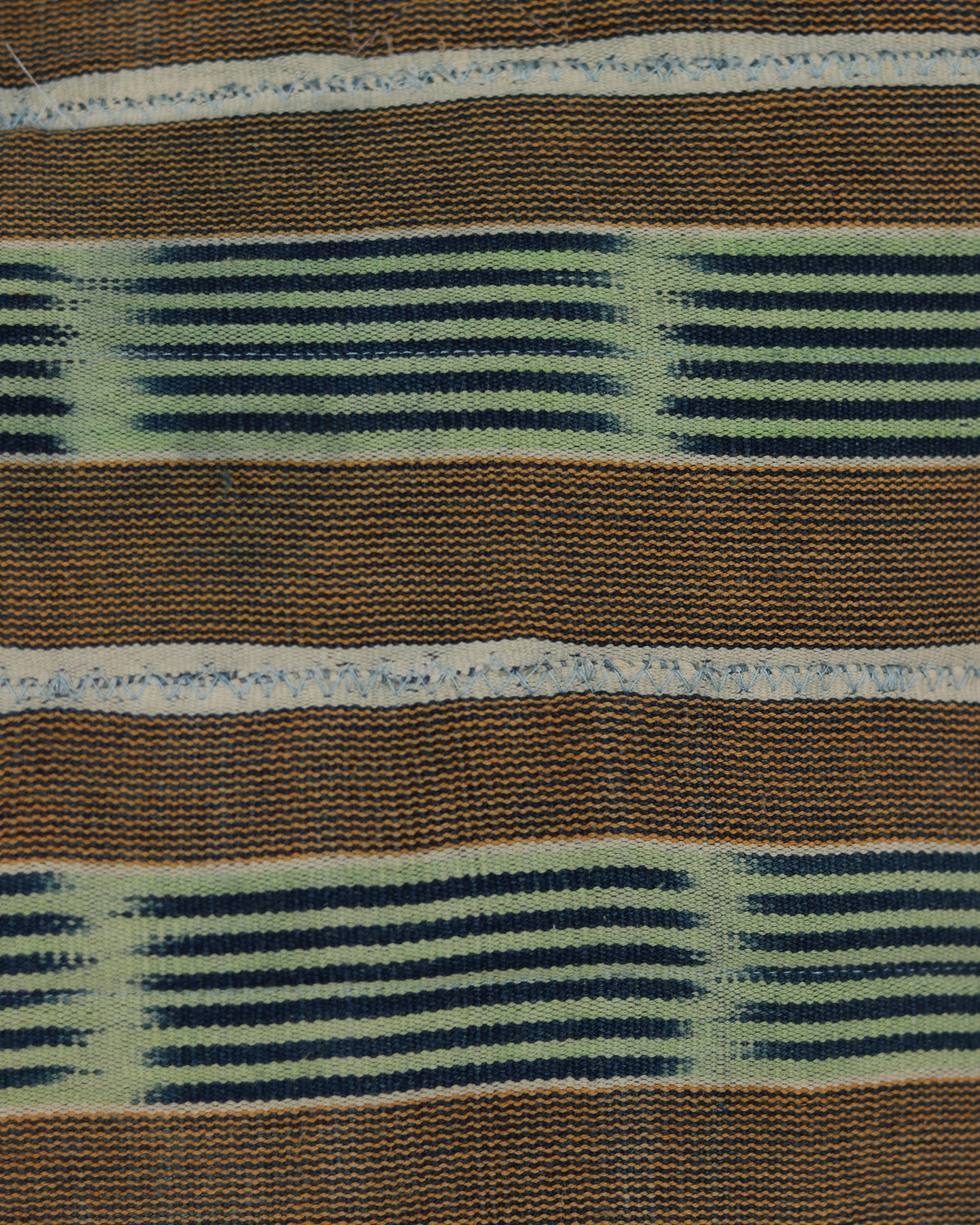 Green Vintage Kente Tote