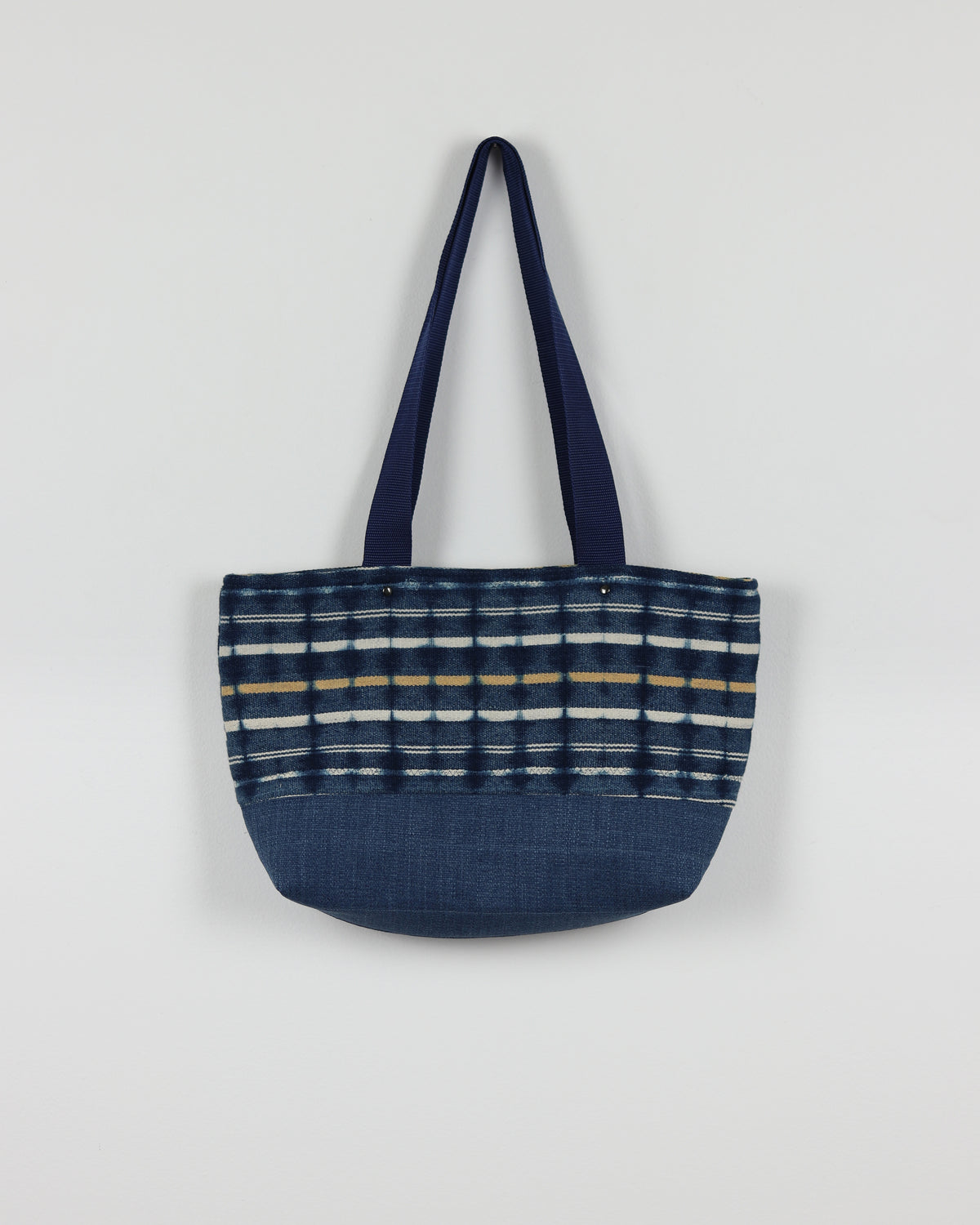 Blue Vintage Kente Tote 2