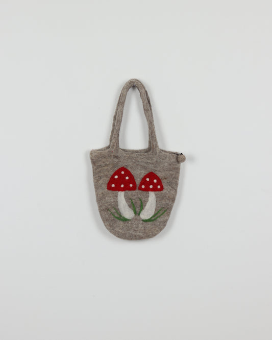 Mushroom Wool Bag