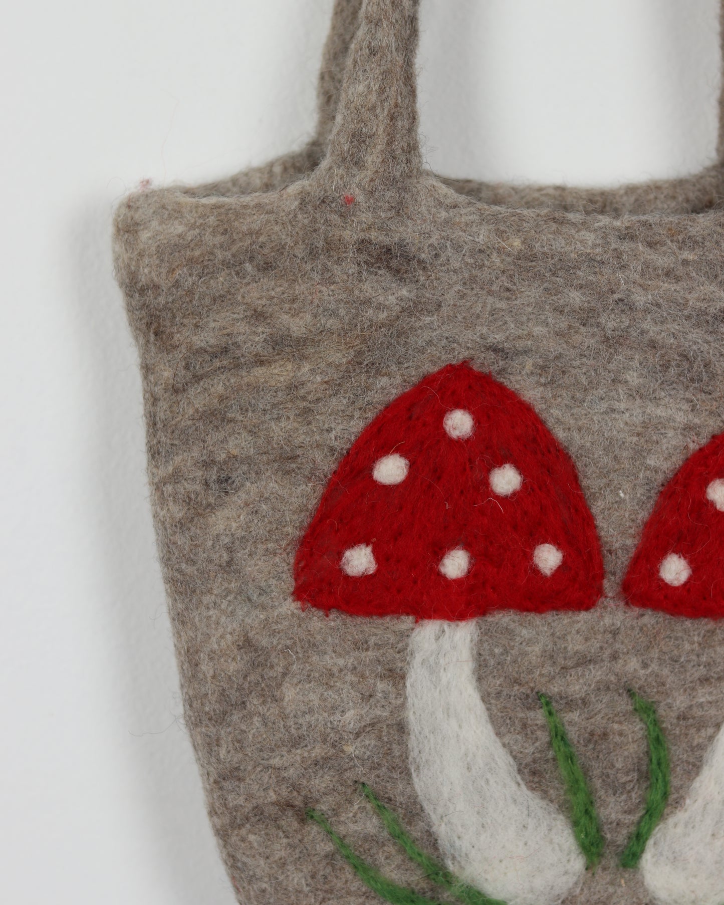 Mushroom Wool Bag