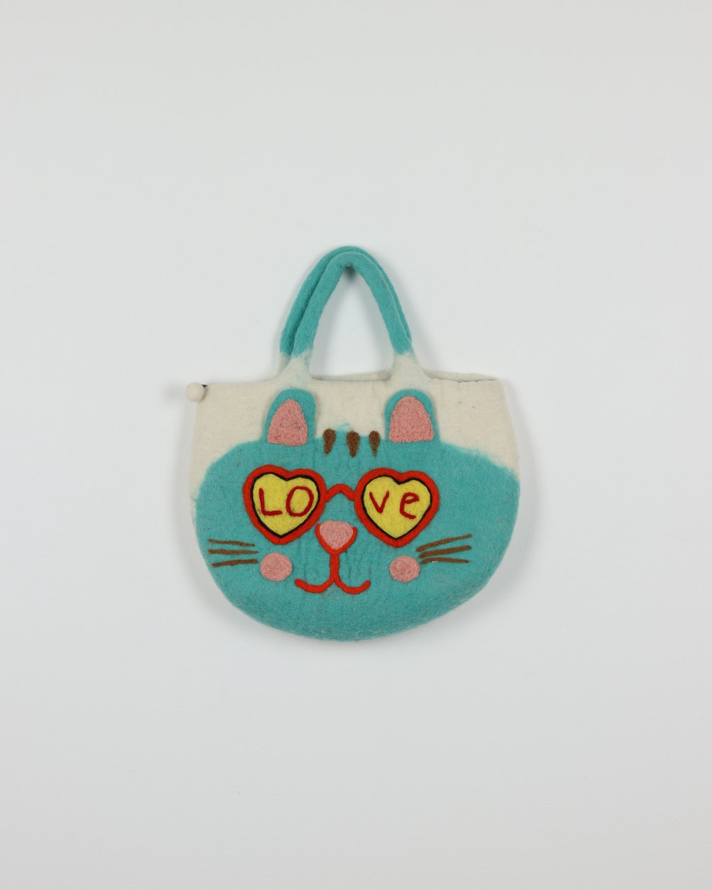 Love Cat Wool Bag