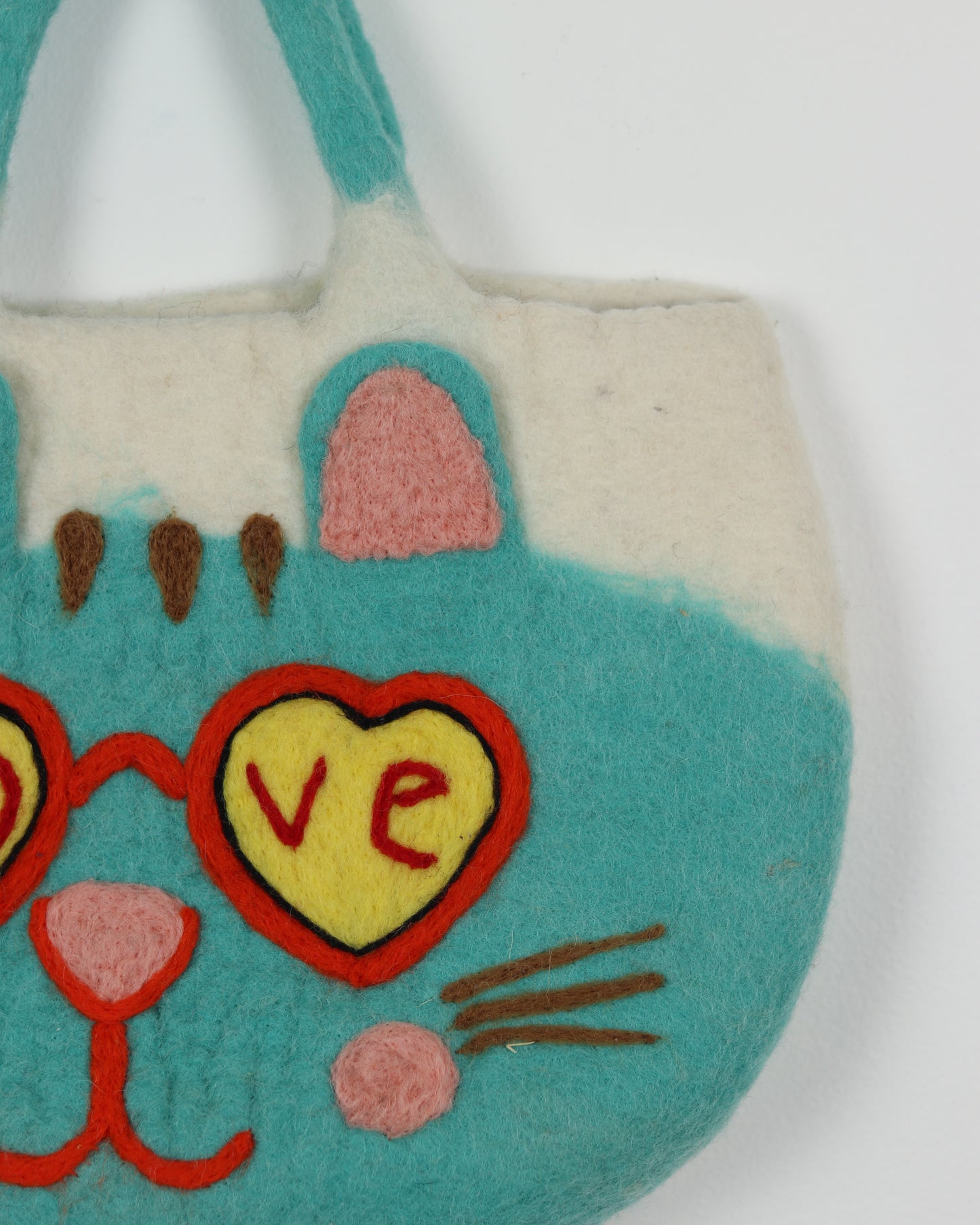 Love Cat Wool Bag