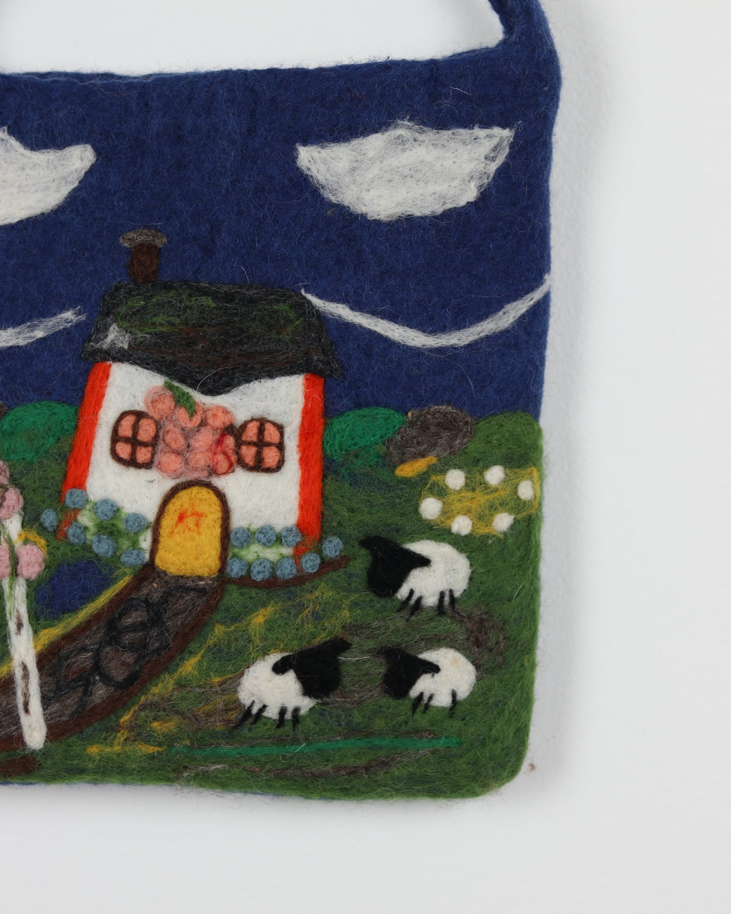 Blue Sky Home Felted Wool Bag