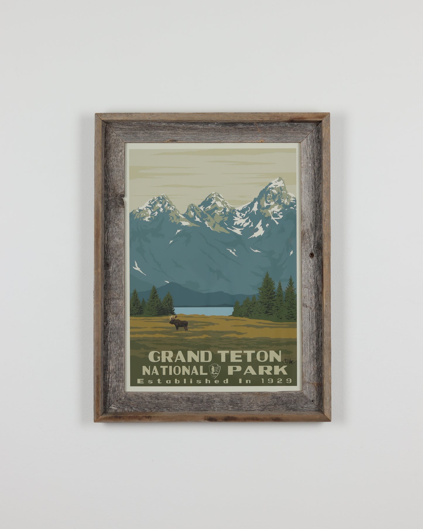 Grand Teton National Park Poster
